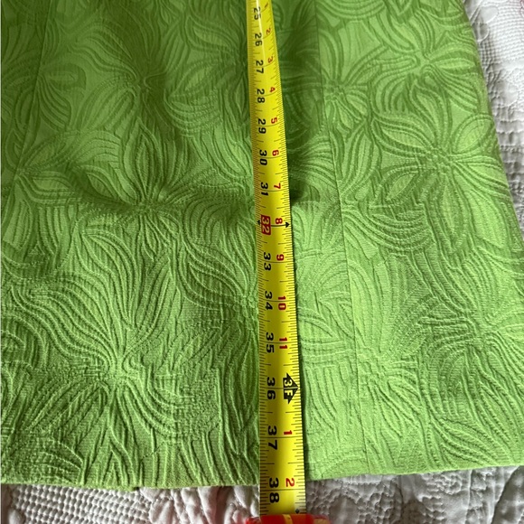 Talbots Chartreuse Embossed Sheath Dress, 4, MSRP $149 - Picture 11 of 11